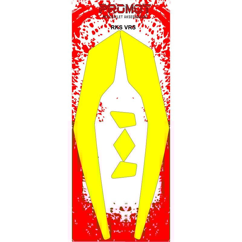 VRS 125 UYUMLU FAR ÜSTÜ ŞEFFAF FİLM STİCKER