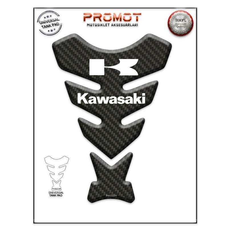 Universal Motosiklet Tank Pad 3D Sticker 0166
