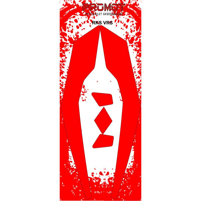 VRS 125 UYUMLU FAR ÜSTÜ ŞEFFAF FİLM STİCKER