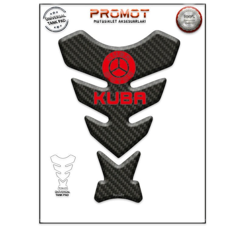 Universal Motosiklet Tank Pad 3D Sticker 0173