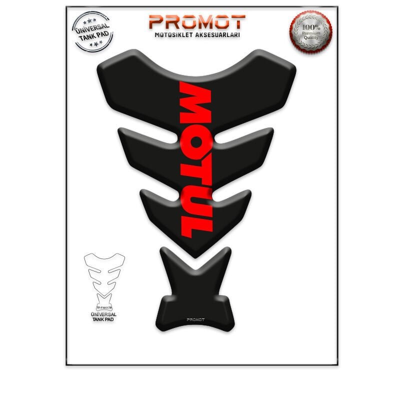 Universal Motosiklet Tank Pad 3D Sticker 0179