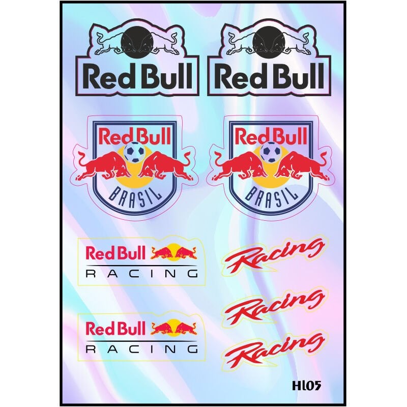 MOTOSİKLET REDBULL HOLOGRAM ÇOKLU STİCKER