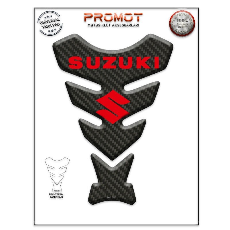 Universal Motosiklet Tank Pad 3D Sticker 0191