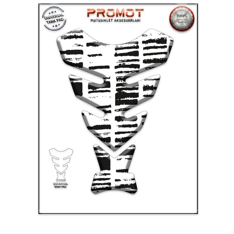 Universal Motosiklet Tank Pad 3D Sticker 0205