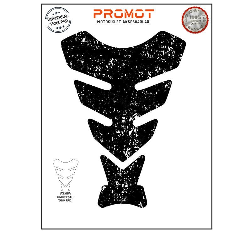 Universal Motosiklet Tank Pad 3D Sticker 0207