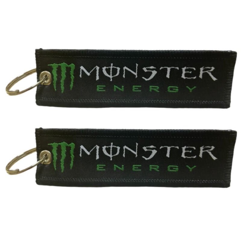 MOTOSİKLET MONSTER ENERGY ANAHTARLIK ÇİFT TARAFLI