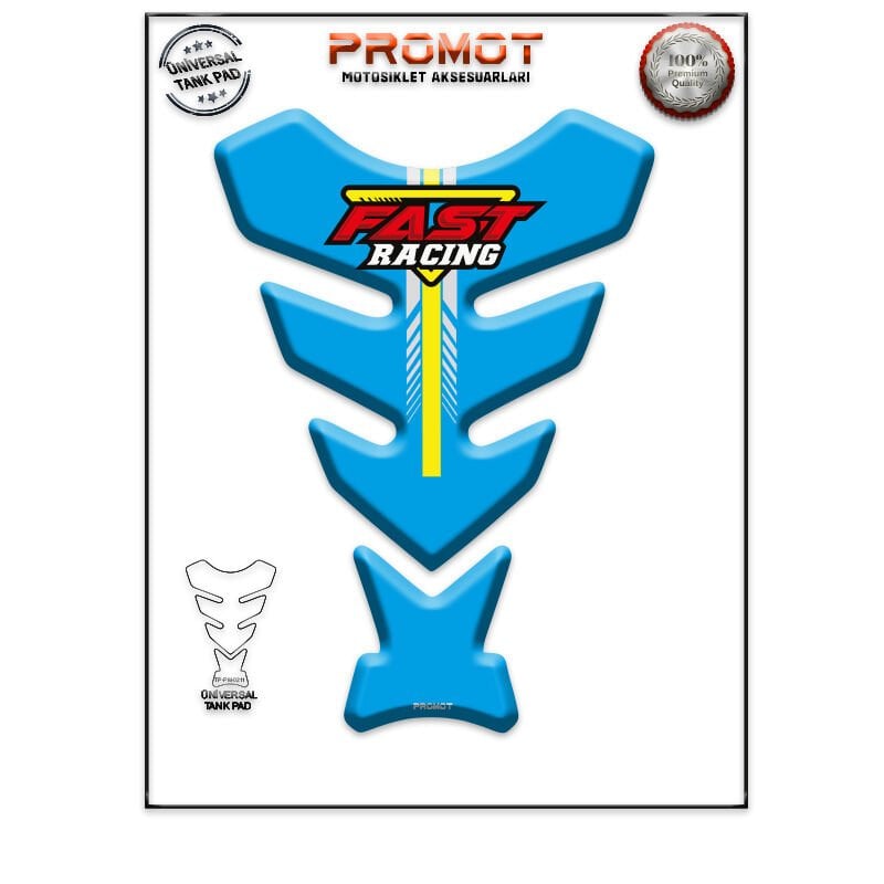 Universal Motosiklet Tank Pad 3D Sticker 0211