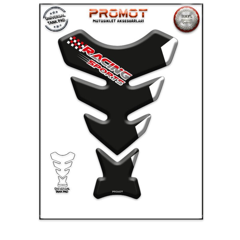 Universal Motosiklet Tank Pad 3D Sticker 0213