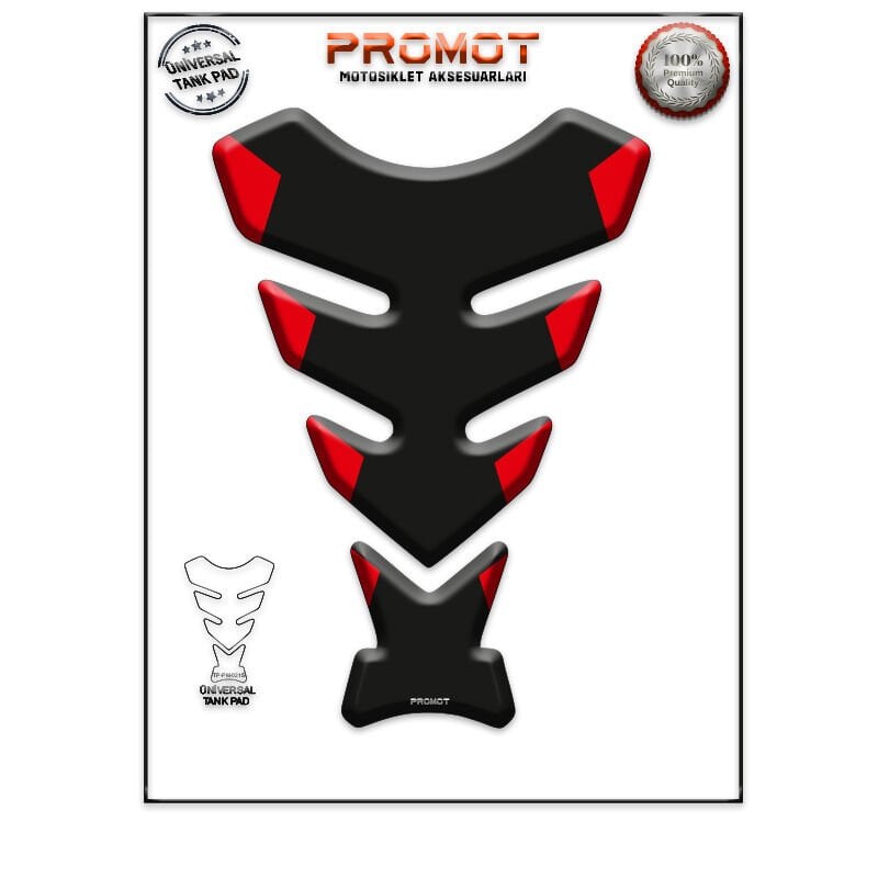 Universal Motosiklet Tank Pad 3D Sticker 0215