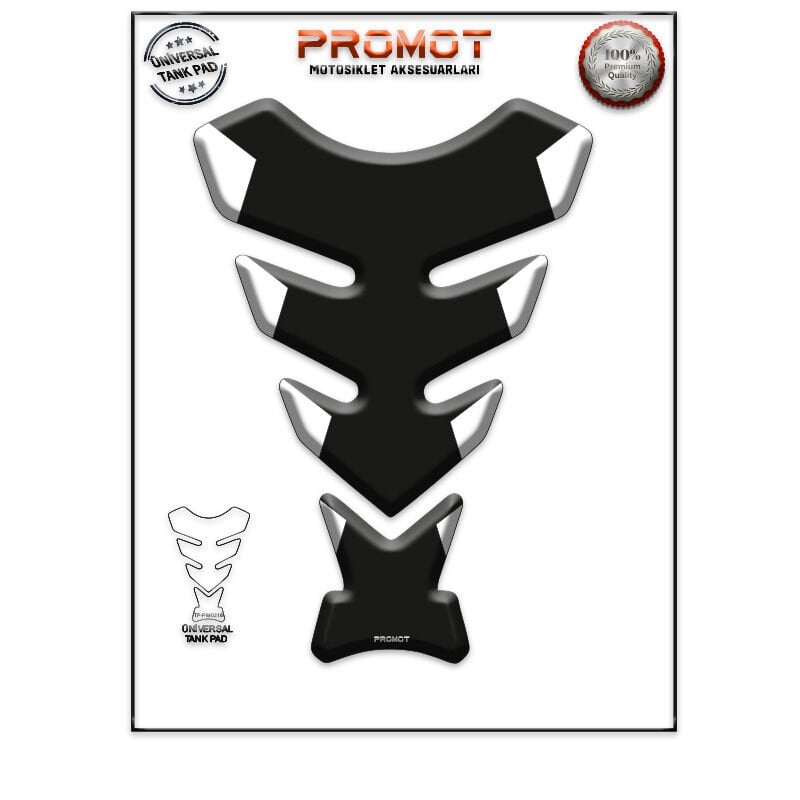 Universal Motosiklet Tank Pad 3D Sticker 0216