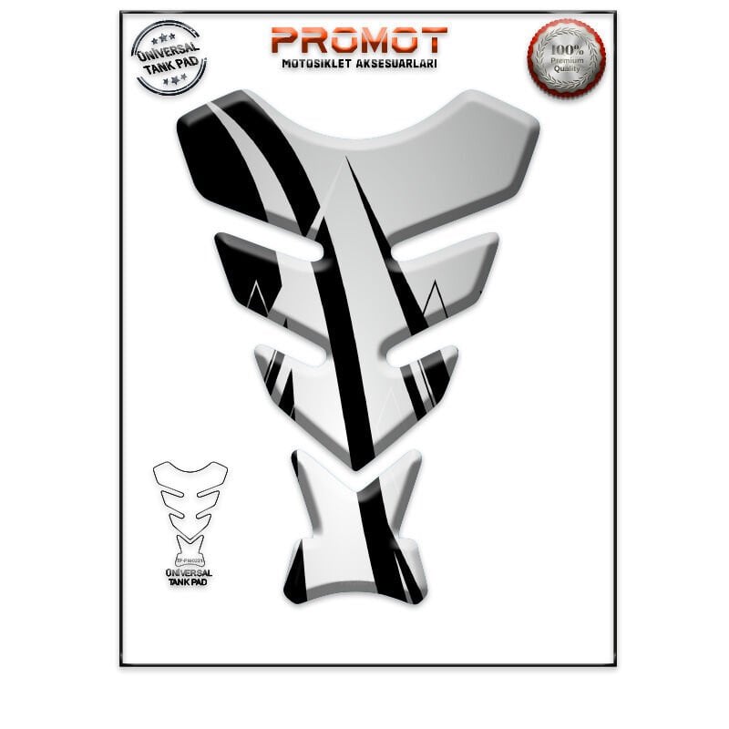 Universal Motosiklet Tank Pad 3D Sticker 0221