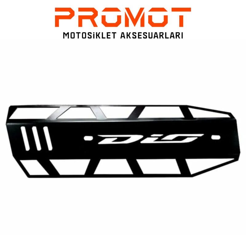 DİO UYUMLU EGZOZ KORUMA SİYAH RENK
