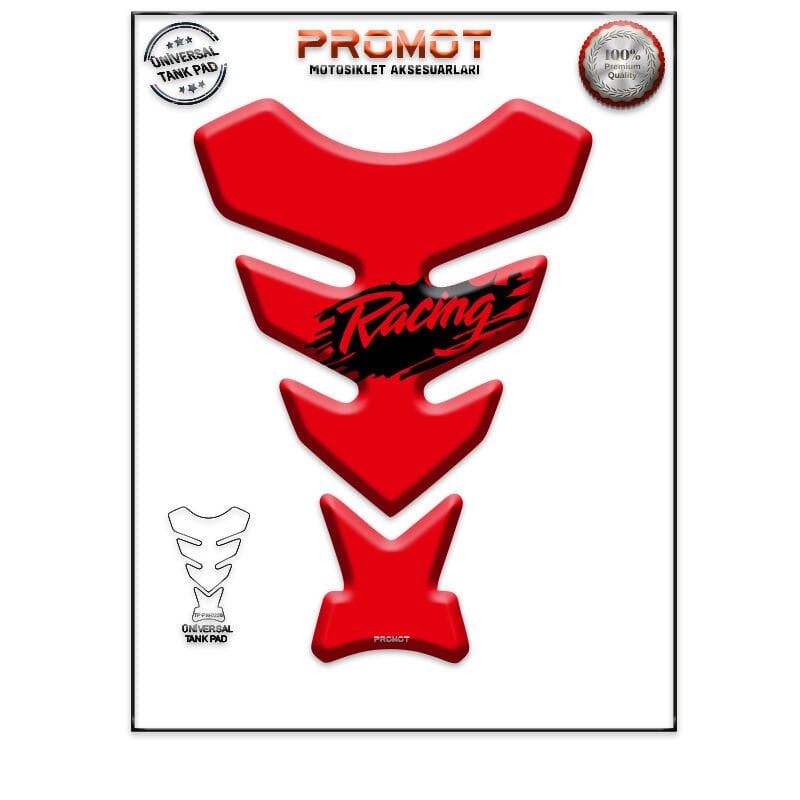 Universal Motosiklet Tank Pad 3D Sticker 0226