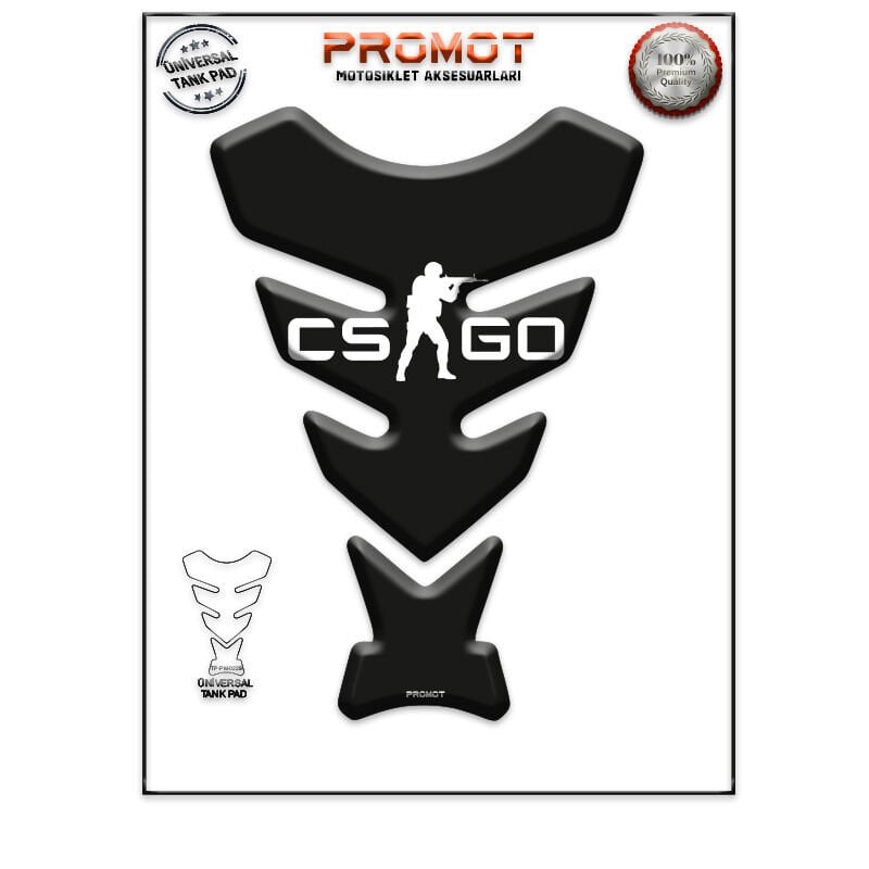 Universal Motosiklet Tank Pad 3D Sticker 0229