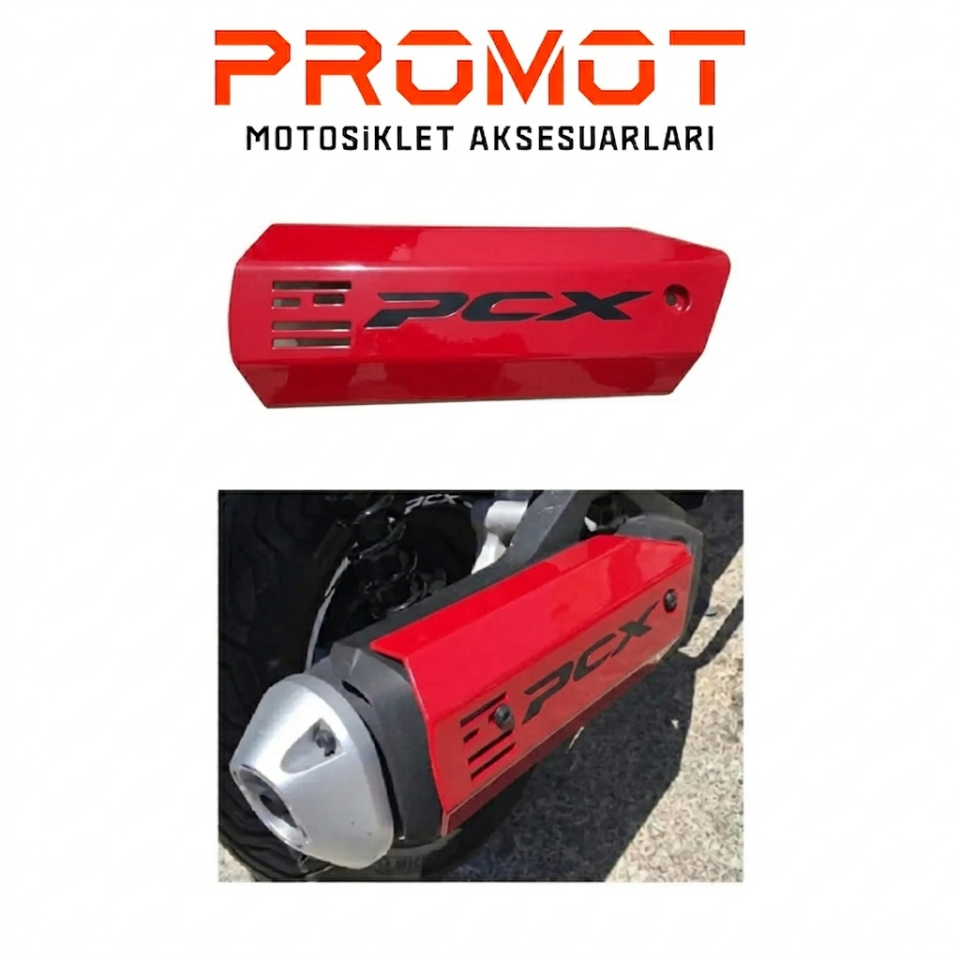 PCX UYUMLU EGZOZ KORUMA KIRMIZI RENK 2021-2026