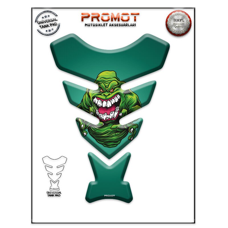 Universal Motosiklet Tank Pad 3D Sticker 0237