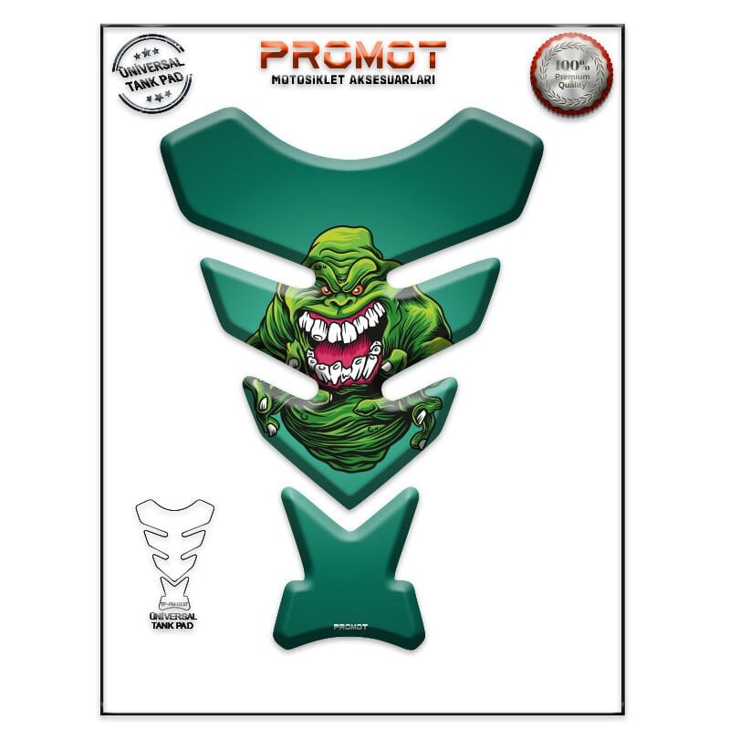 Universal Motosiklet Tank Pad 3D Sticker 0237