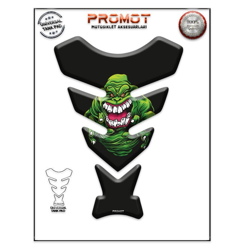 Universal Motosiklet Tank Pad 3D Sticker 0238