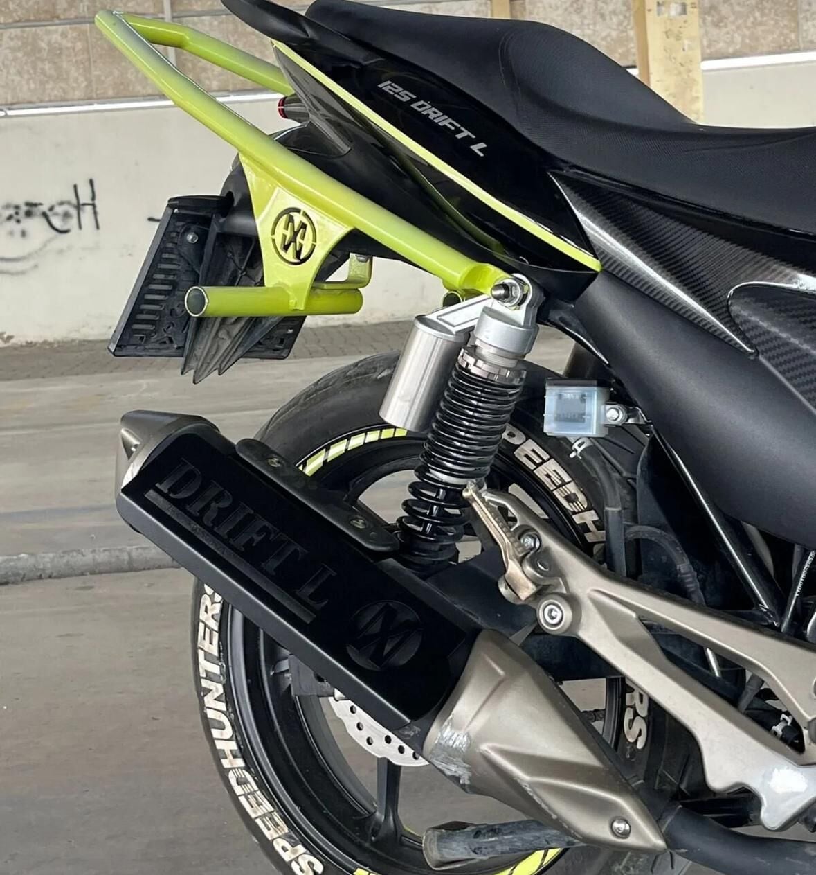 DRİFT L UYUMLU EGZOZ KORUMA SİYAH RENK