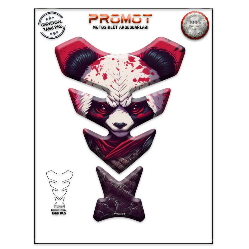 Universal Motosiklet Tank Pad 3D Sticker 0243