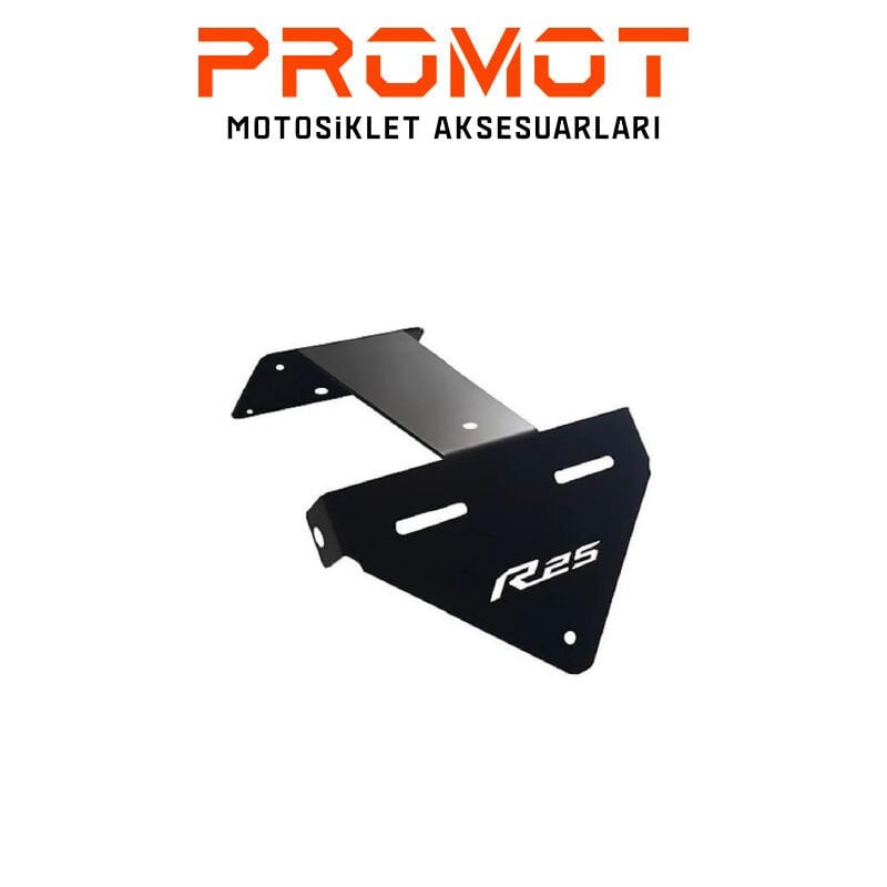 R25 MOTOSİKLET SABİT PLAKALIK
