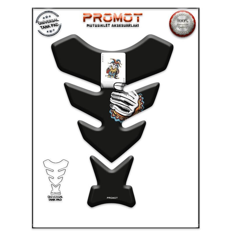 Universal Motosiklet Tank Pad 3D Sticker 0260