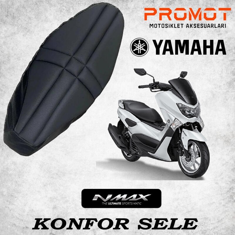 YAMAHA NMAX UYUMLU KONFOR SELE FİLELİ HAVA DESTEKLİ KOLTUK KILIFI