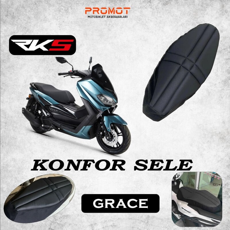 RKS GRACE UYUMLU KONFOR SELE FİLELİ HAVA DESTEKLİ KOLTUK KILIFI