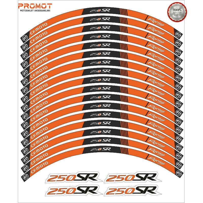 CFMOTO 250SR UYUMLU JANT ŞERİDİ MODEL 3