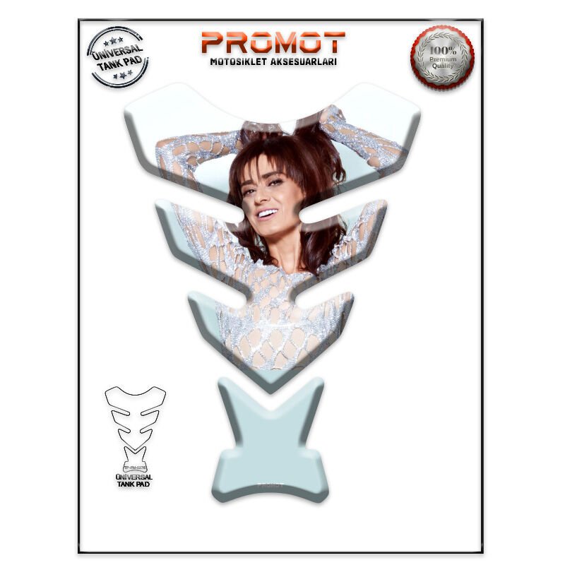 Universal Motosiklet Tank Pad 3D Sticker 0276