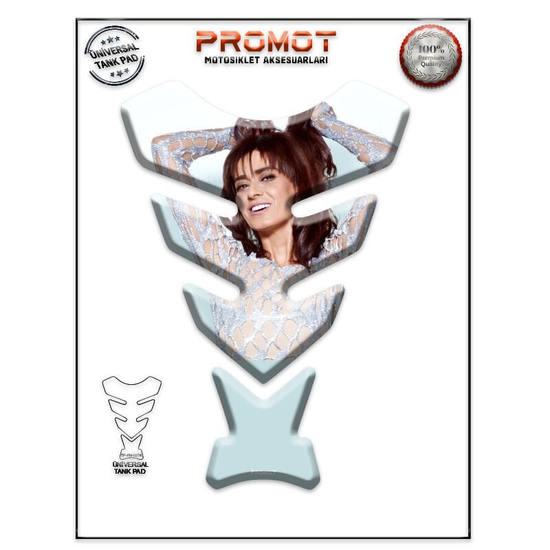 Universal Motosiklet Tank Pad 3D Sticker 0276