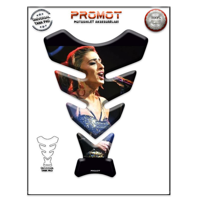 Universal Motosiklet Tank Pad 3D Sticker 0277