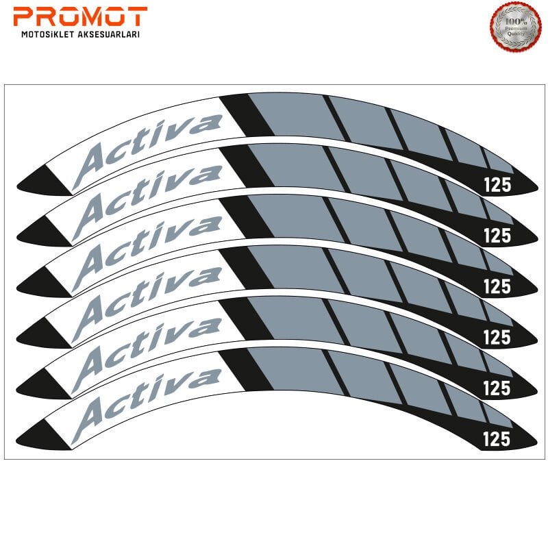 ACTİVA UYUMLU JANT ŞERİDİ MODEL 2