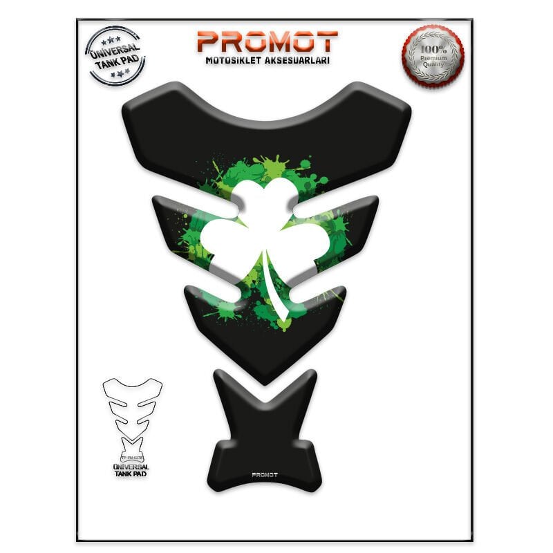 Universal Motosiklet Tank Pad 3D Sticker 0278