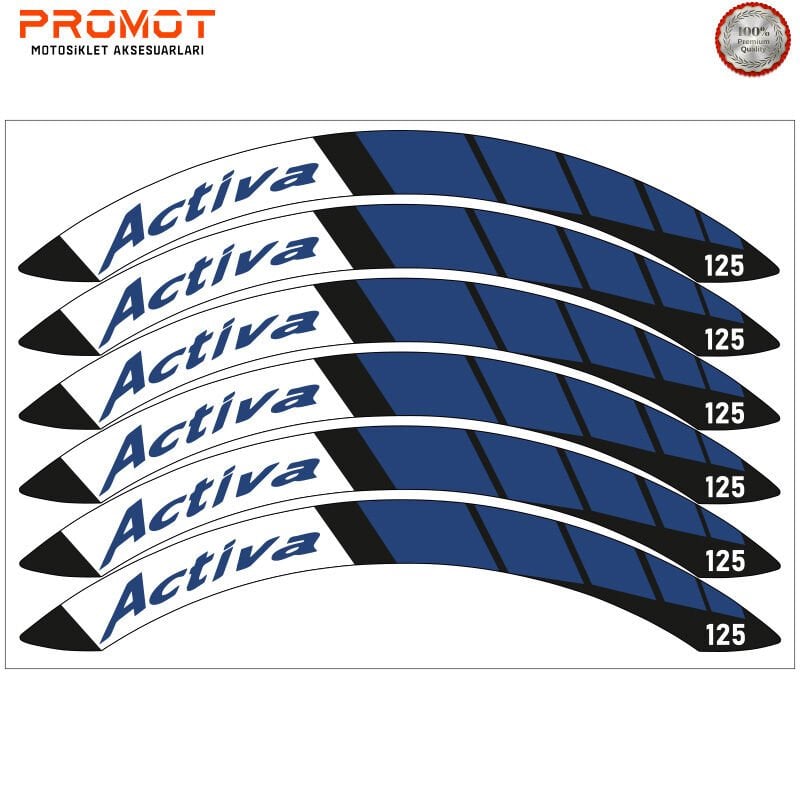 ACTİVA UYUMLU JANT ŞERİDİ MODEL 4