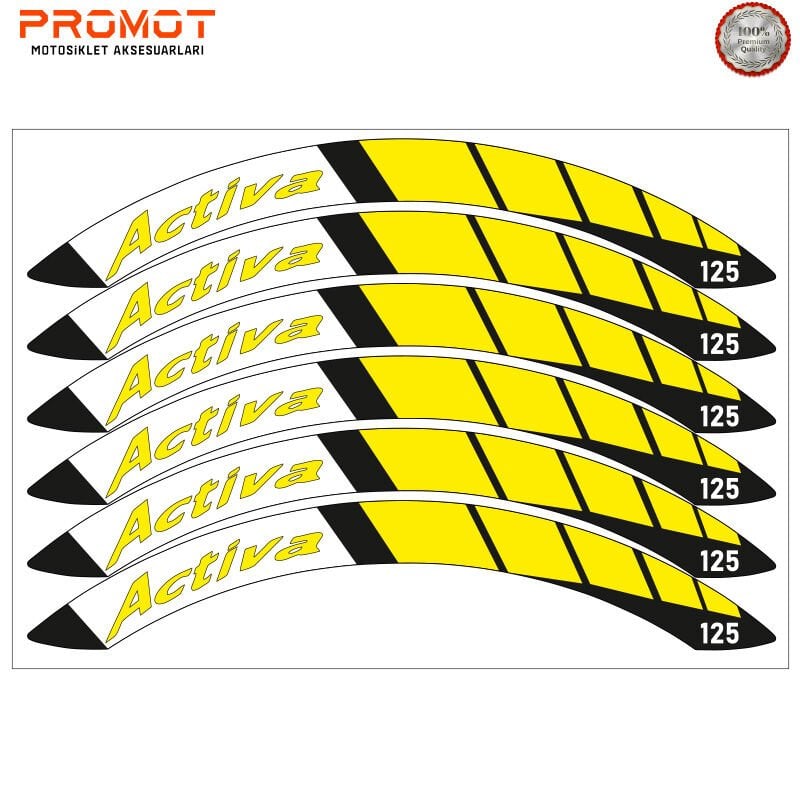 ACTİVA UYUMLU JANT ŞERİDİ MODEL 6