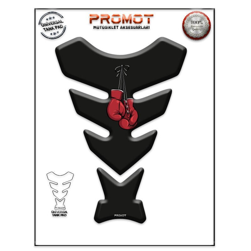 Universal Motosiklet Tank Pad 3D Sticker 0292