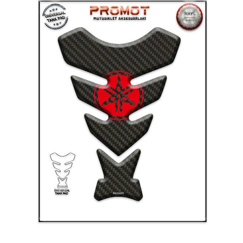 Universal Motosiklet Tank Pad 3D Sticker 0295