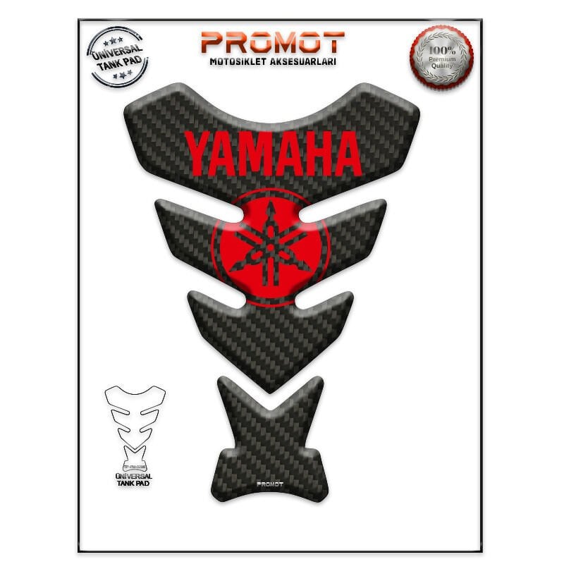 Universal Motosiklet Tank Pad 3D Sticker 0296