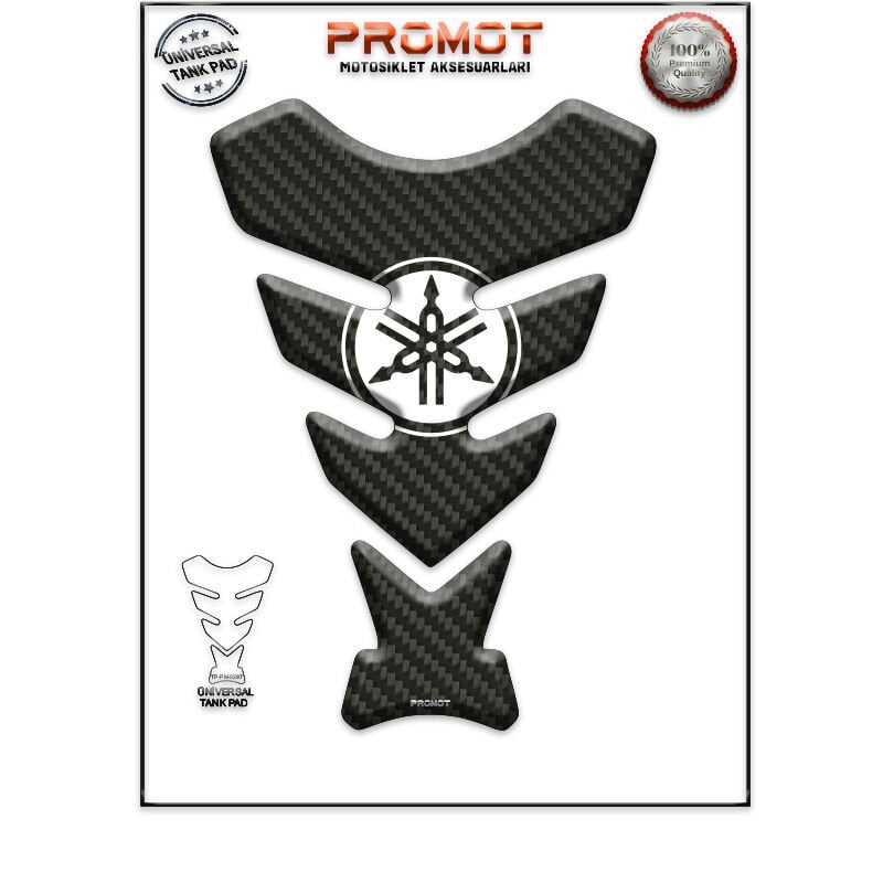 Universal Motosiklet Tank Pad 3D Sticker 0297