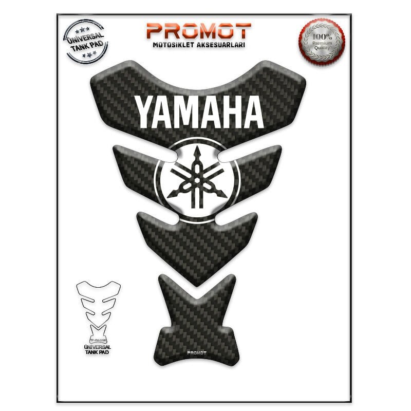 Universal Motosiklet Tank Pad 3D Sticker 0298