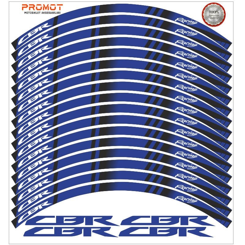 CBR UYUMLU JANT ŞERİDİ MODEL 6