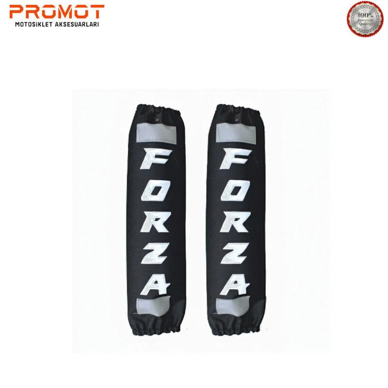 FORZA UYUMLU AMORTİSÖR KILIFI REFLEKTÖRLÜ BEYAZ