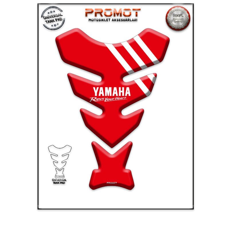 Universal Motosiklet Tank Pad 3D Sticker 0303