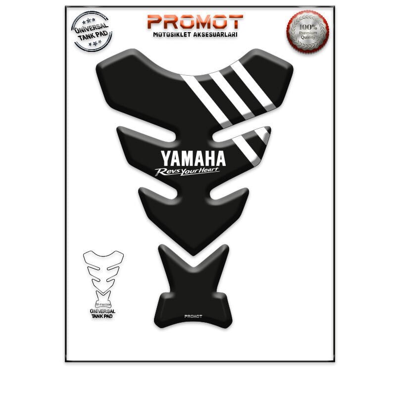 Universal Motosiklet Tank Pad 3D Sticker 0304