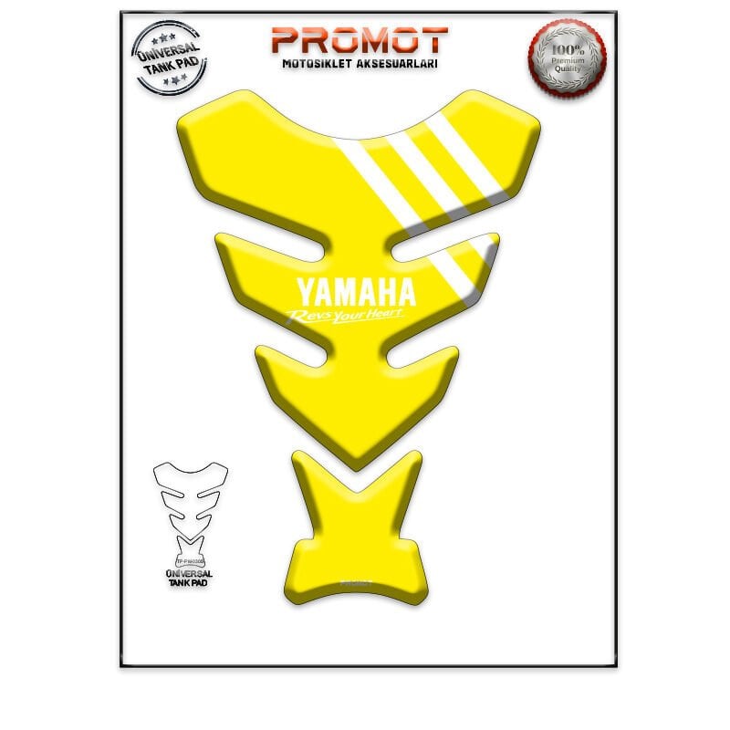 Universal Motosiklet Tank Pad 3D Sticker 0305