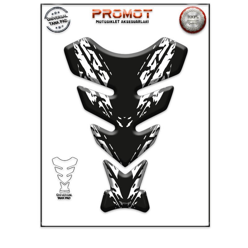 Universal Motosiklet Tank Pad 3D Sticker 0325