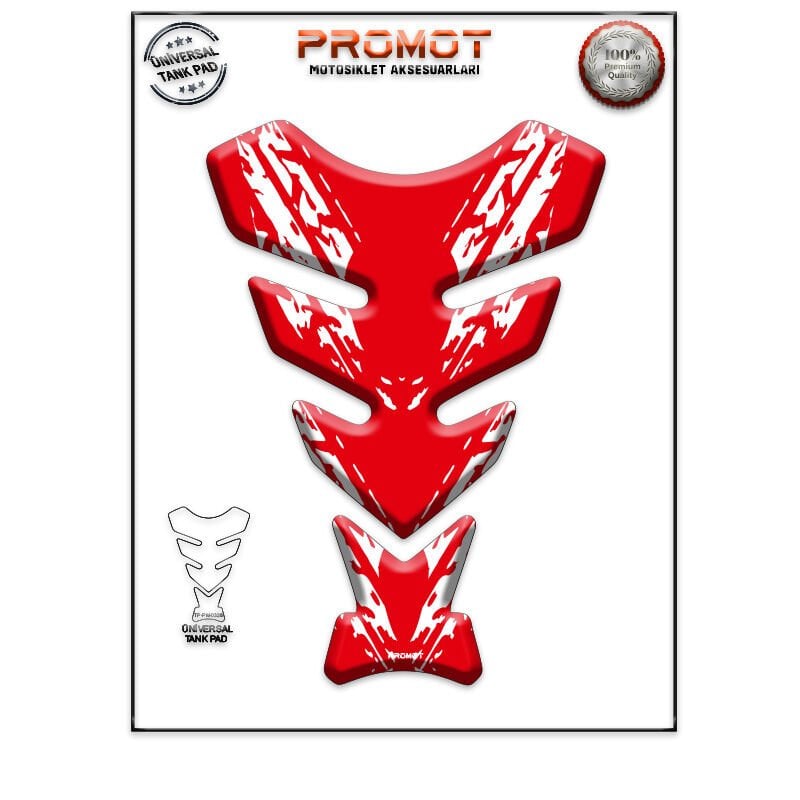 Universal Motosiklet Tank Pad 3D Sticker 0328