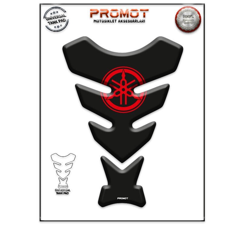 Universal Motosiklet Tank Pad 3D Sticker 0334