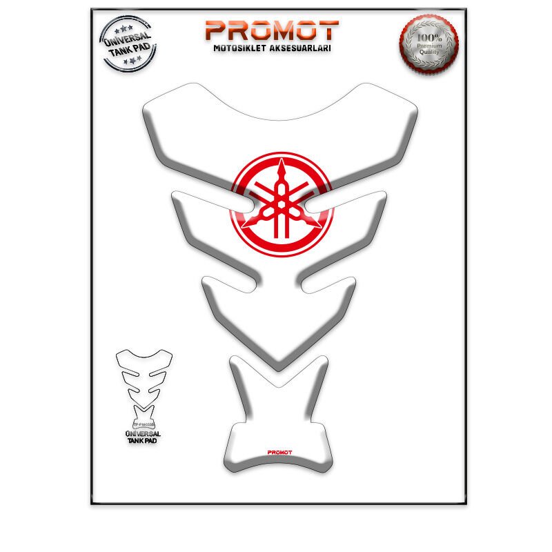 Universal Motosiklet Tank Pad 3D Sticker 0335